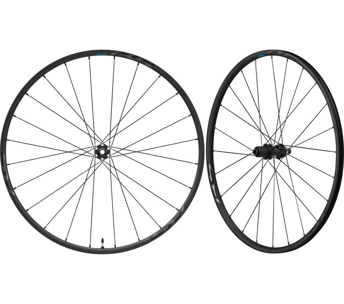SHIMANO zapl kola Sil ostatní WH-RS370 pro kotoučovou brzdu plášť/bezduš. 10/11 r E-thru černé pár b