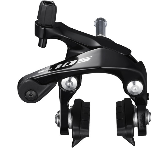 SHIMANO brzda 105 BR-R7000 silniční přední R55C4 výška 51 mm černá šr:10,5/12,5/18/27/32mm bal