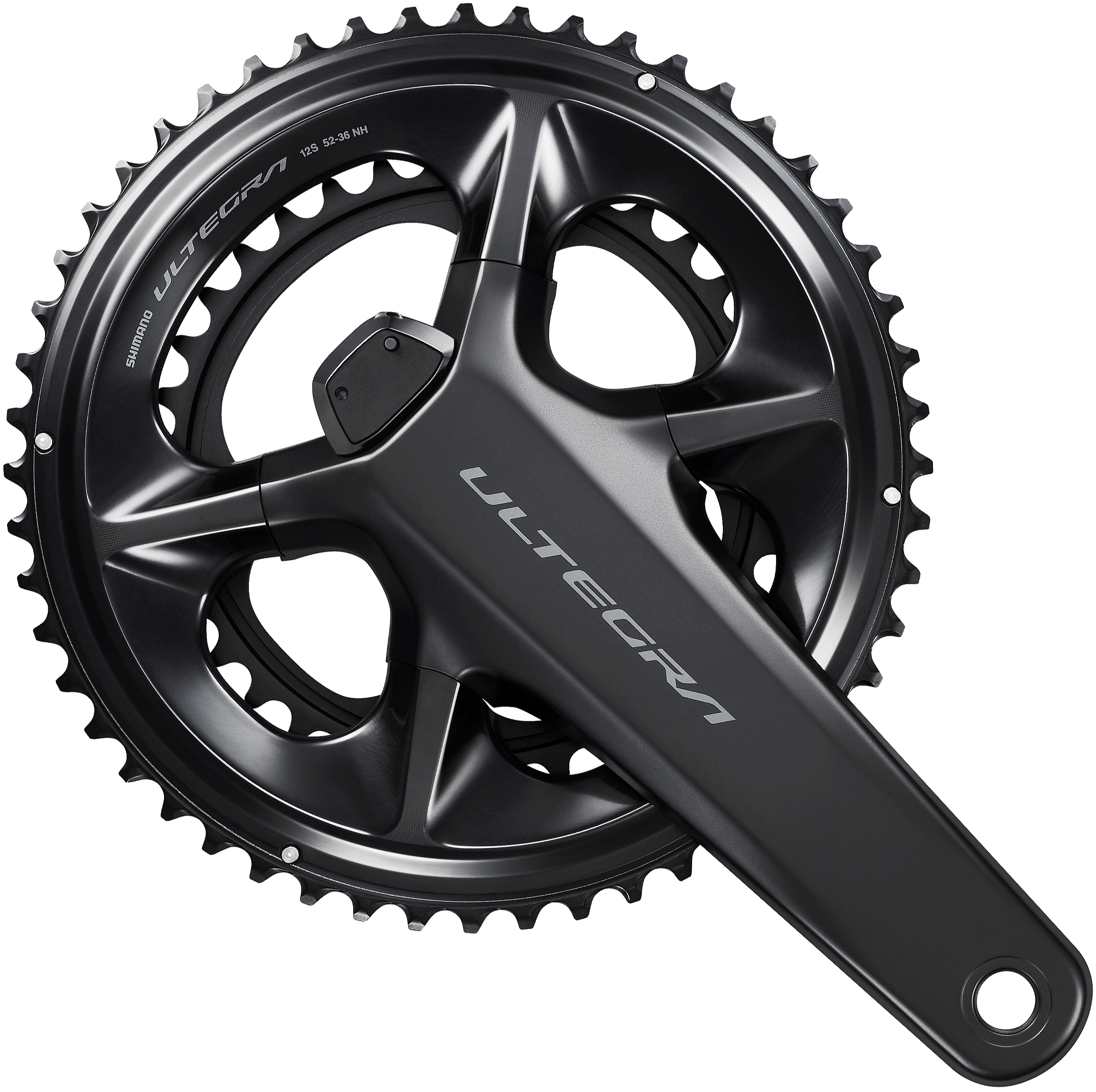 SHIMANO kliky ULTEGRA FC-R8100-P integr.osa 2x12 175 mm bez přev. bez BB misek s s wattmetrem bal