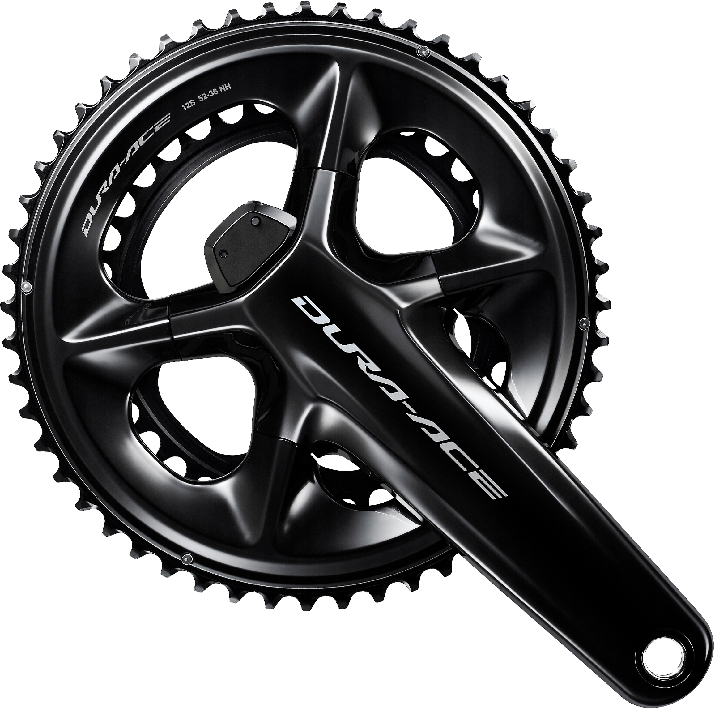 SHIMANO kliky DURA-ACE FC-R9100 integr.klika 2x11 170 mm 50x34z bez BB misek s wattmetrem bal