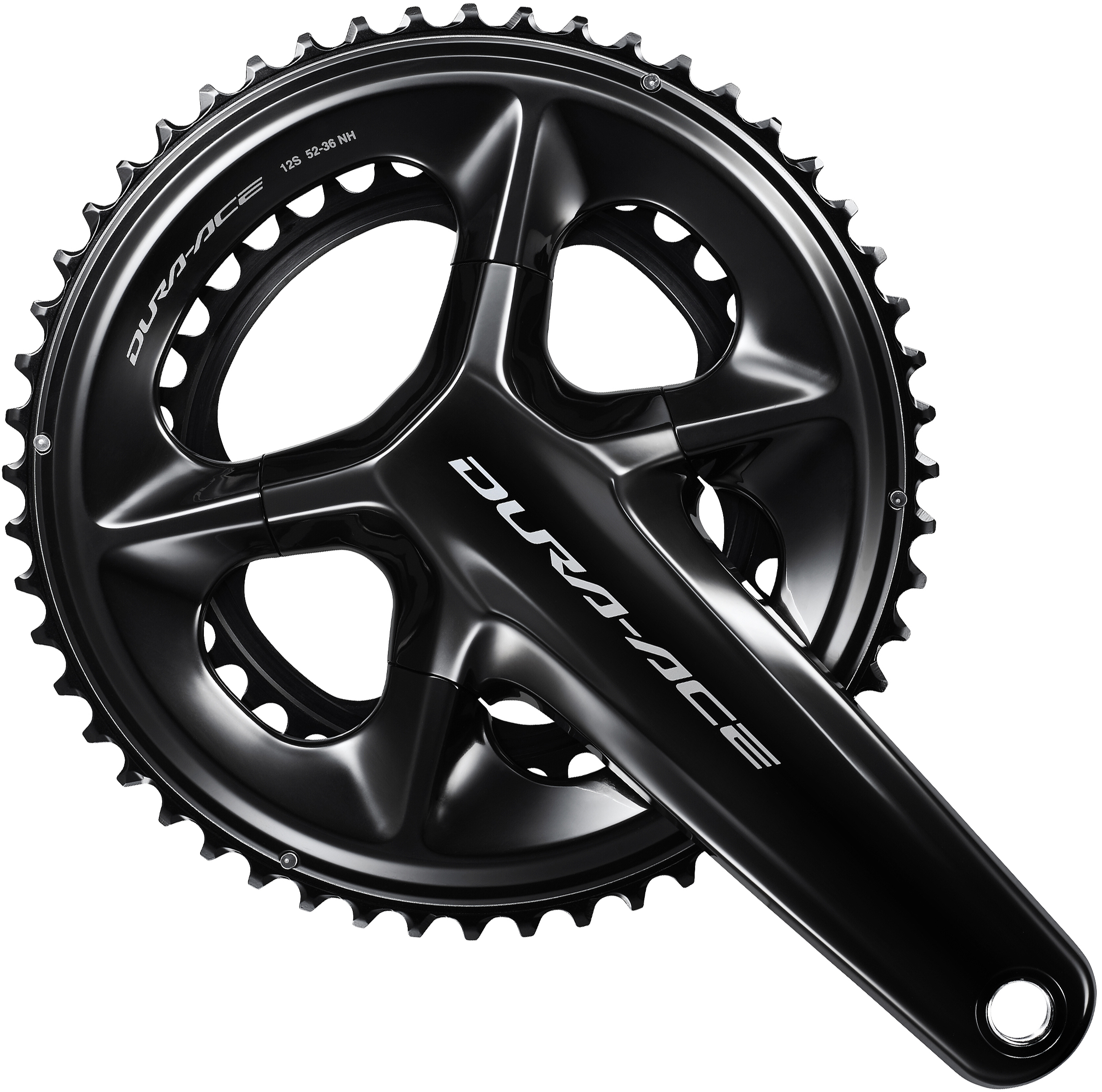 SHIMANO kliky DURA-ACE FC-R9200 integr.osa 2x12 170 mm 54x40z bez BB misek bal