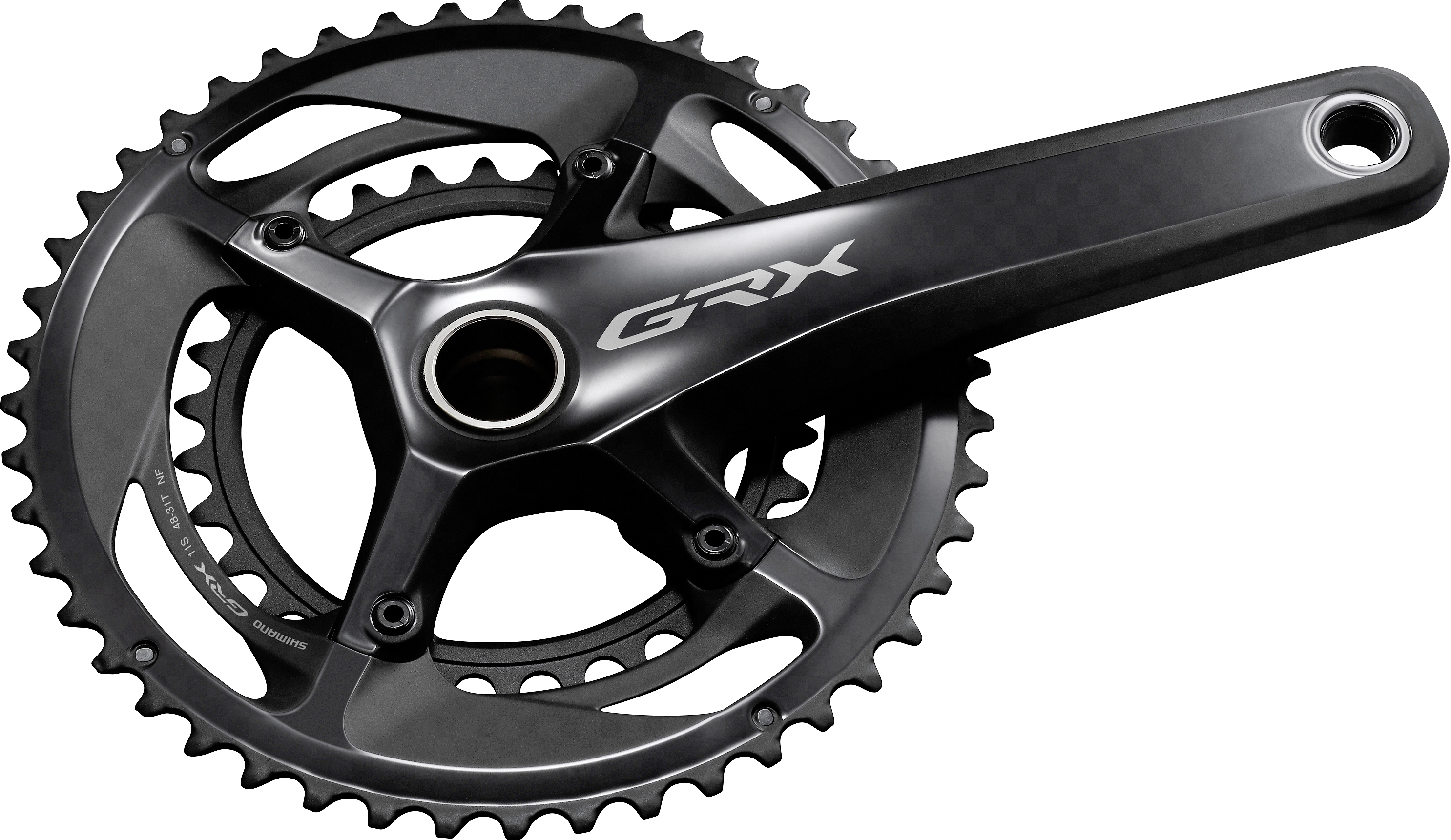 SHIMANO kliky GRX FC-RX810-2 integr.klika 2x11 175 mm 48x31z bez BB misek bal