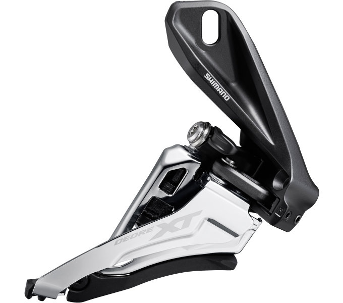 SHIMANO přesmykač XT FD-M8100 pro 2x12 př mont D-typ Side-swing/66-69 front pull pro 36-38z 10z kapa