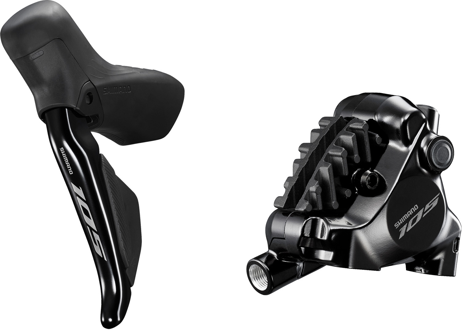 SHIMANO kot brzd-set 105 BR-R7170-KIT přední/ST-R7170Di2 (J-kit) FLAT MOUNT polymer+chladič SMBH90/1
