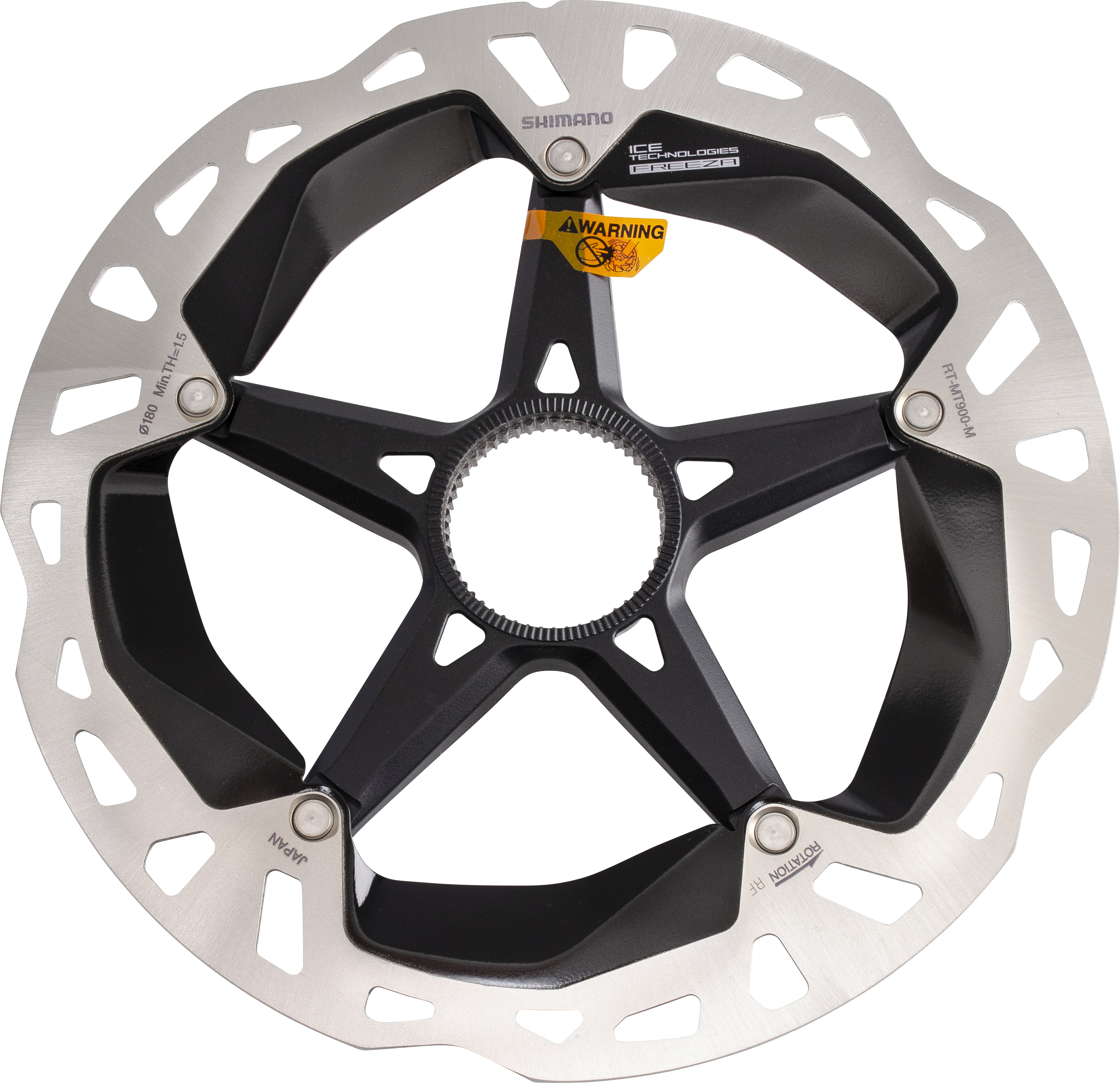 SHIMANO brzdový kotouč XTR RT-MT900 center lock 180 mm pro Ice tech bal
