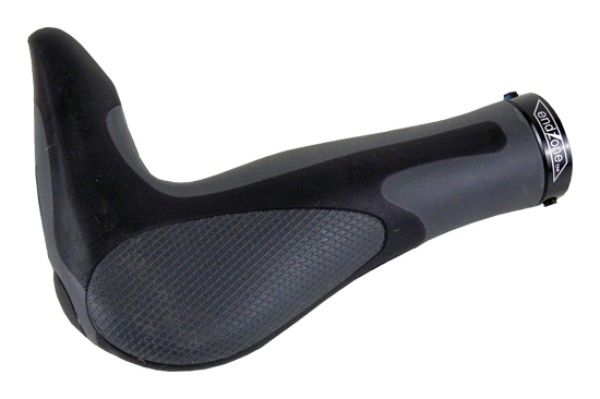 gripy PROFIL 849 D3 ergonom. černo -šedý 148mm