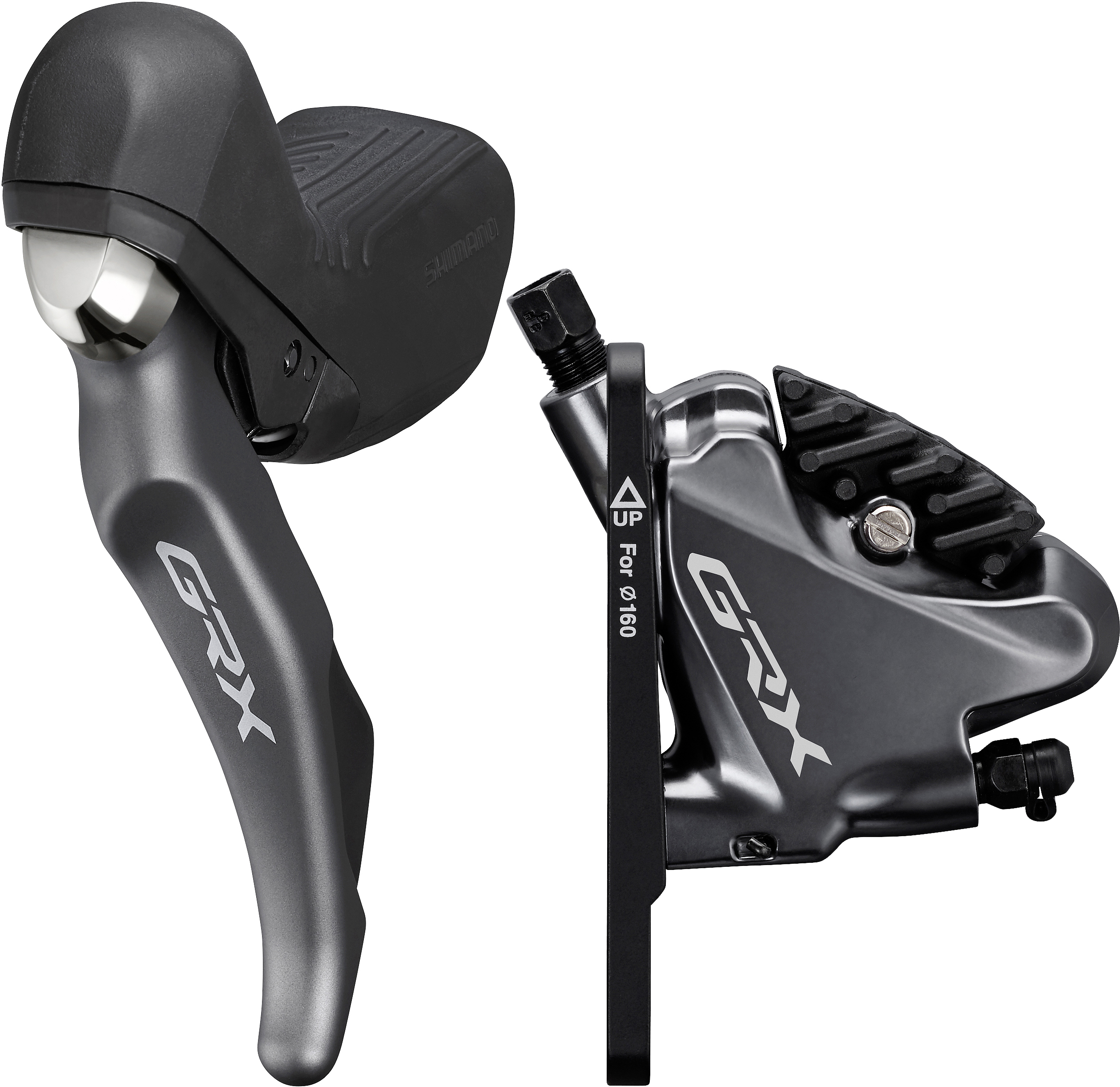 SHIMANO kot brzd-set GRX BR-RX810-KIT přední/ST-RX810(J-kit) FLAT MOUNT polymer+chladič SMBH90/1000m