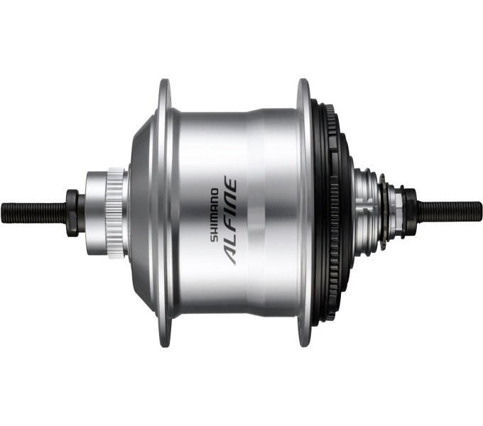 SHIMANO nába ALFINE SG-S7001-11 11 rychl disc brake (centerlock) 32 děr 135x187 mm stříbrná bal