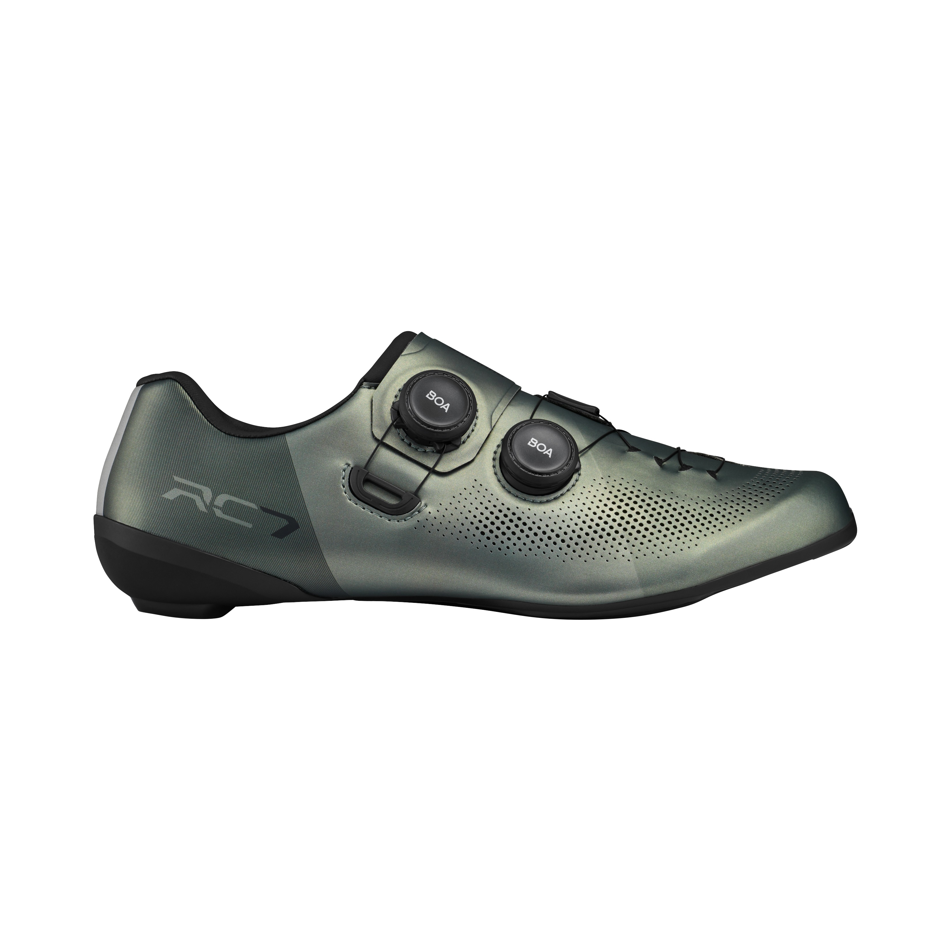 SHIMANO silniční obuv SH-RC703, pánská, šedozelená, 45