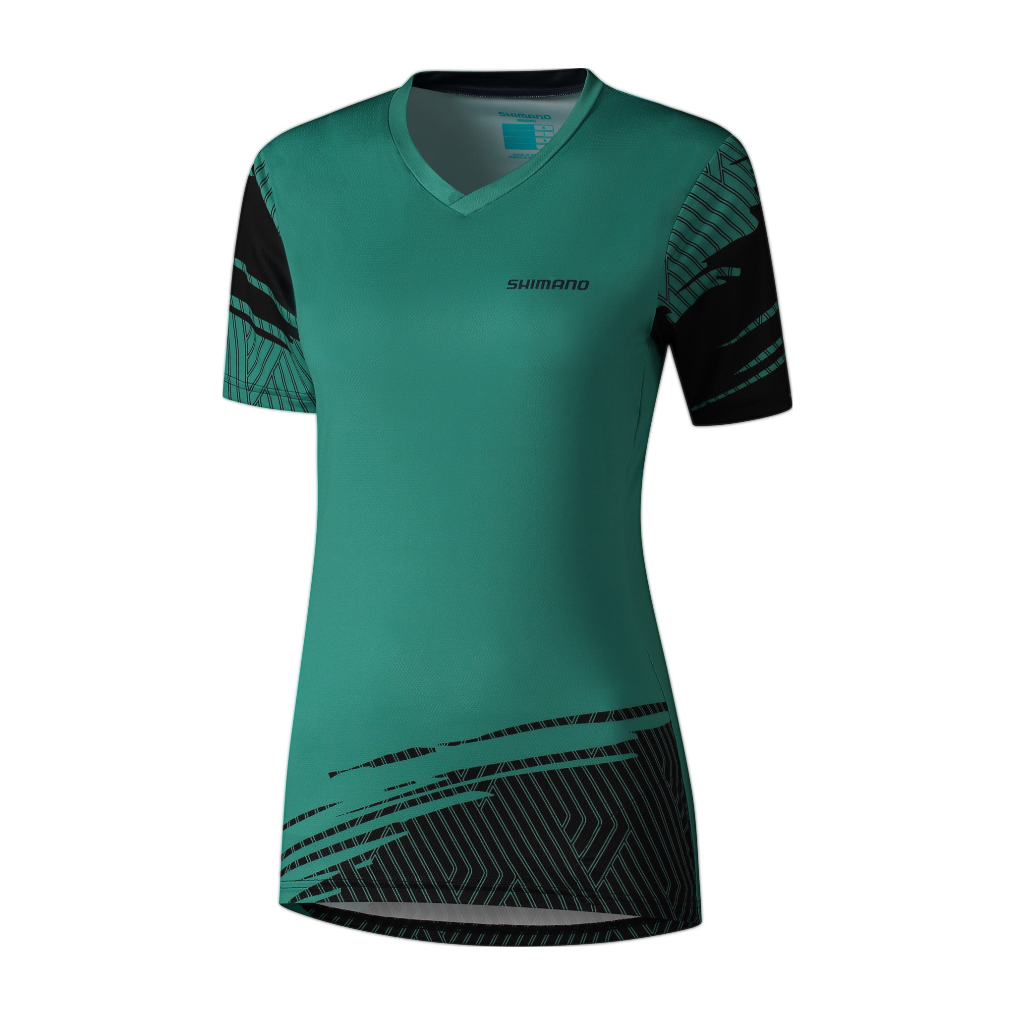 SHIMANO SAIKO dres s krátkým rukávem, dámský, zelená, M
