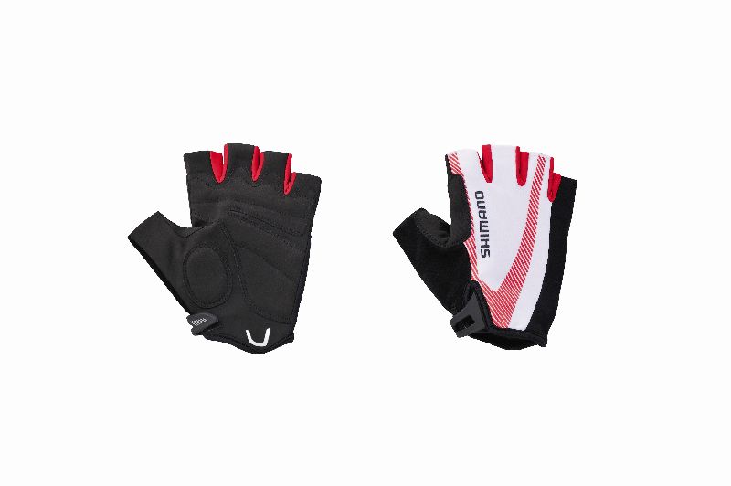 SHIMANO rukavice BASIC race, červená, XXL