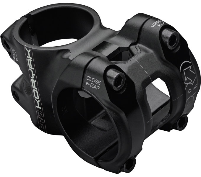PRO představec KORYAK Di2 40/31,8 mm, 0°, alu, černý