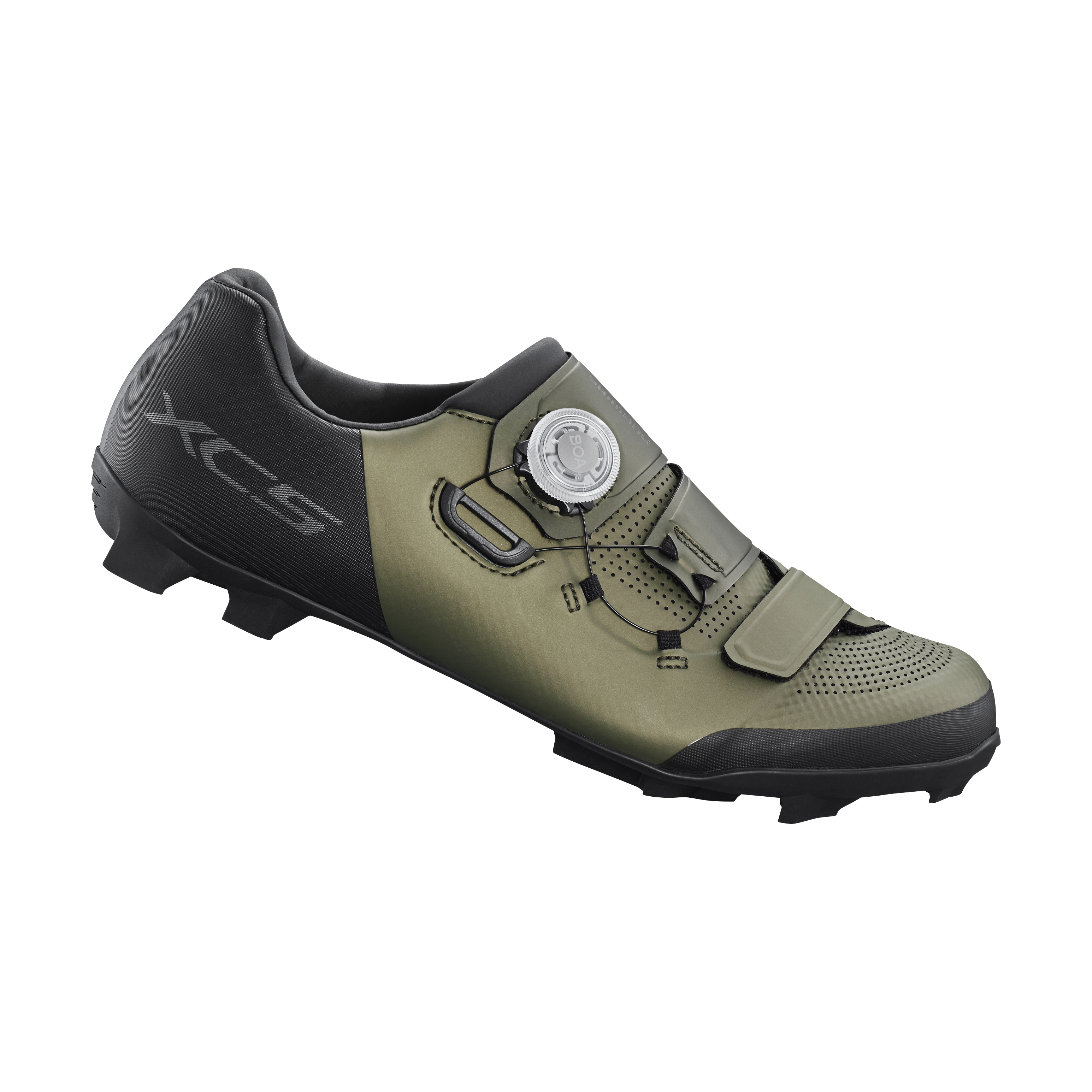 SHIMANO MTB obuv SH-XC502, pánská, zelená, 41