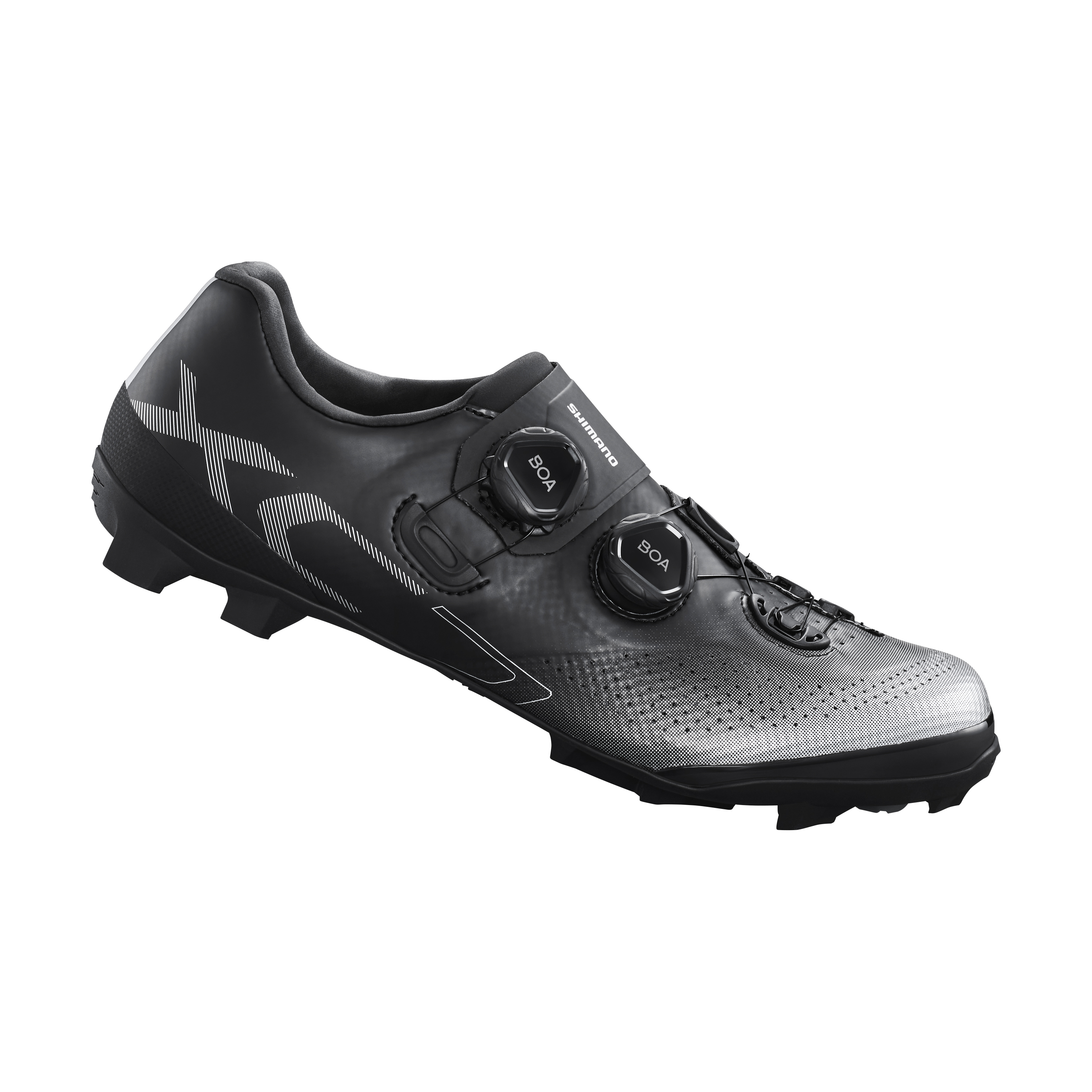 SHIMANO MTB obuv SH-XC702, pánská, černá, 43