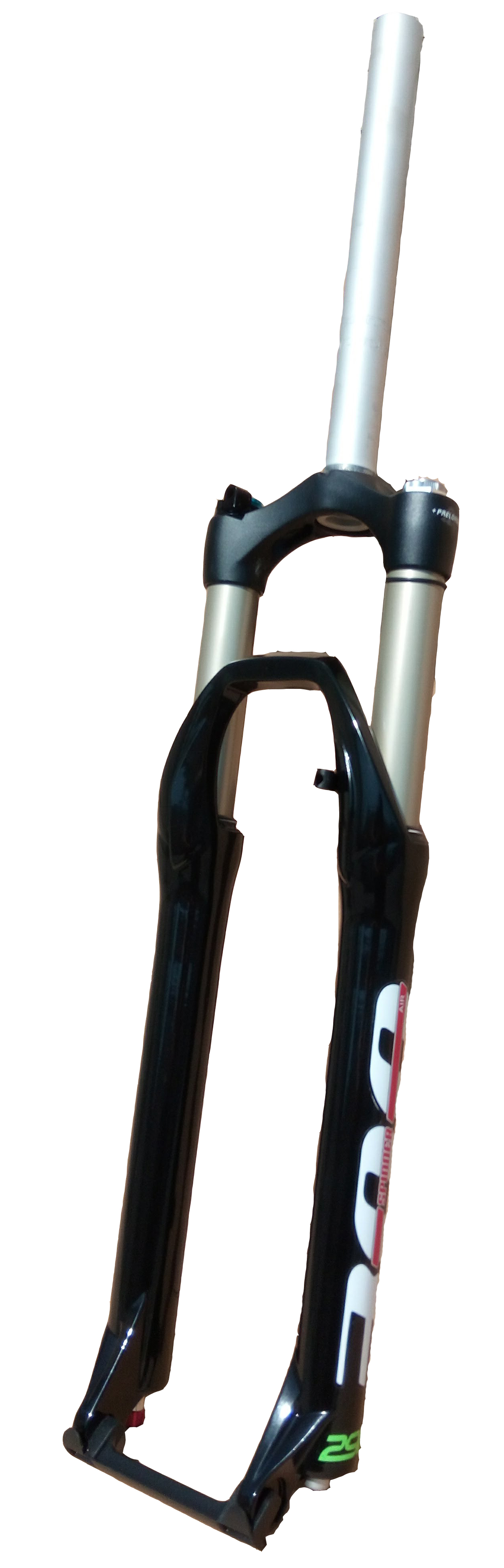 SPINNER 29'' odpružená vidlice 300 AIR, remote, zdvih 100 mm, disc, černá