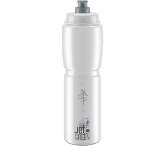 ELITE láhev JET GREEN 23'čirá/šedé logo 950 ml
