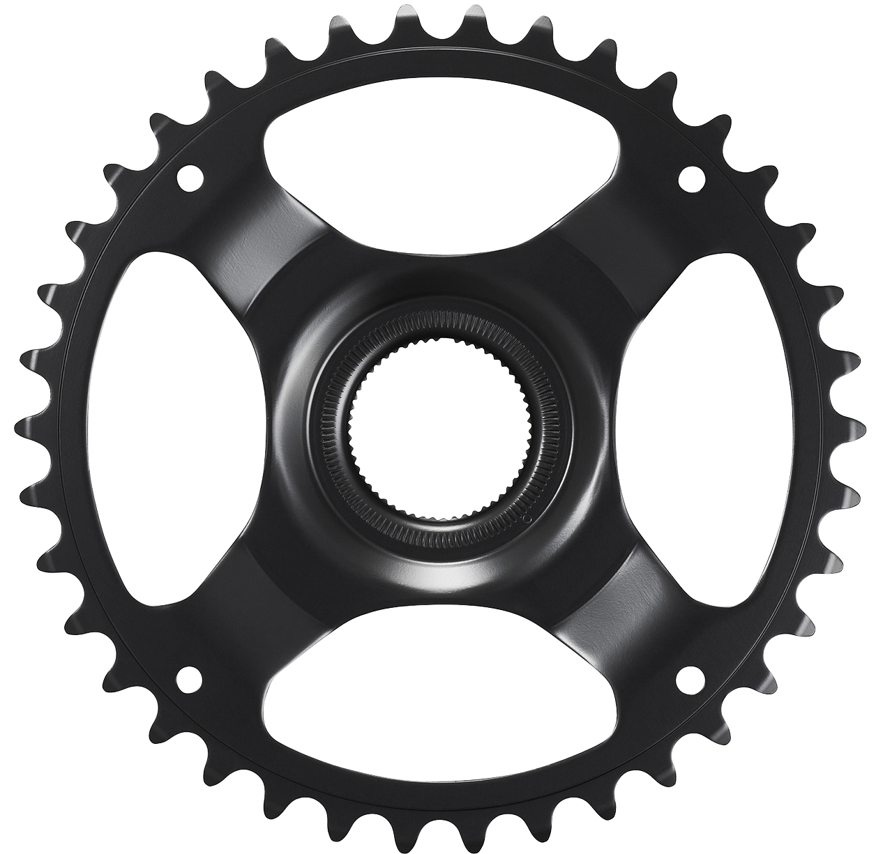 SHIMANO E-BIKE SYSTEMS převodník CR-ET600 38 z pro řet lin 50 mm černý bez krytu bal