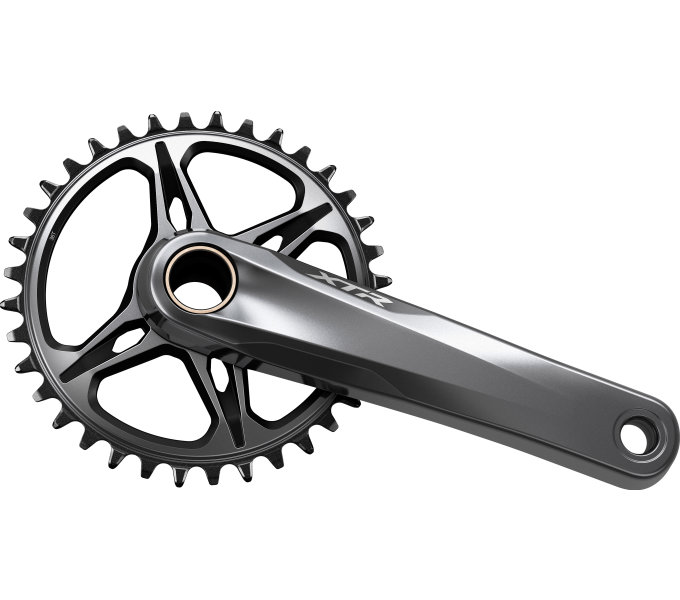 SHIMANO kliky XTR FC-M9100 integr.klika 1x11/12 165 mm bez přev. bez BB misek bal