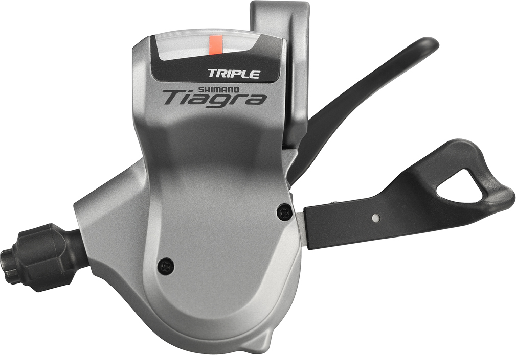 SHIMANO řad páčka TIAGRA SL-4600 pravá 10 rychl objímka s ukaz lanko 2050 mm