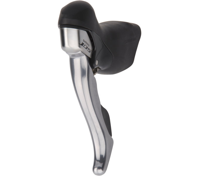 SHIMANO řad páčka 105 ST-5700 levá 3 rychl pro sil/can brz stříbrná