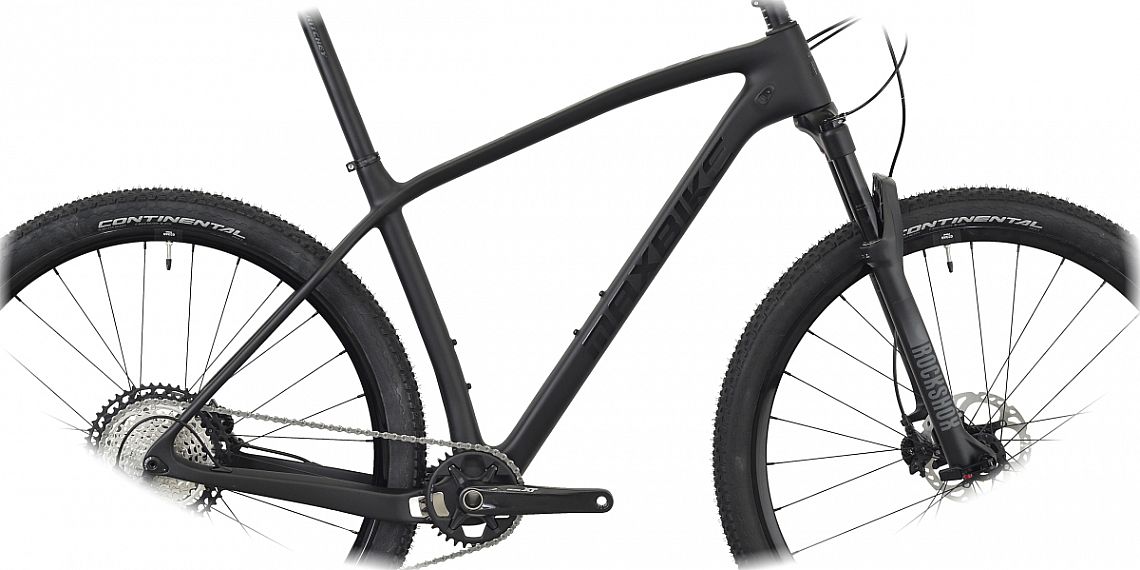 rám carbon 29er CMF9900 17,5", vč.laku + pevná osa