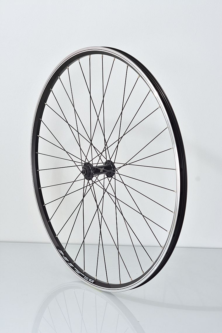 kolo přední 27.5" HIT černý ráfek 36děr náboj Joytech Rú