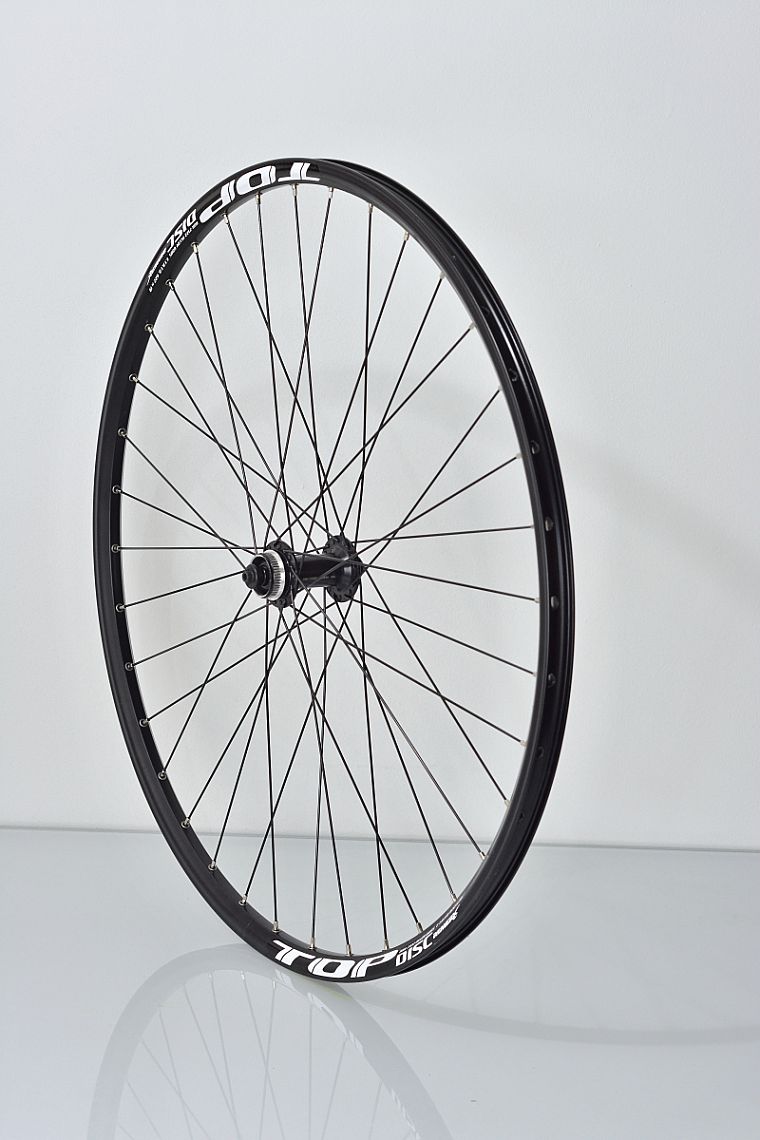 29" přední zapletené kolo Remerx Topdisc/náboj Shimano RM35 32děr černý