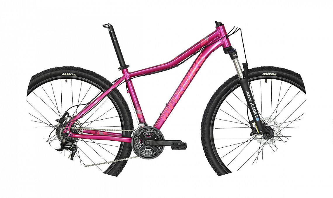 rám Maxbike M509-D 17" fialový + tyrkysová