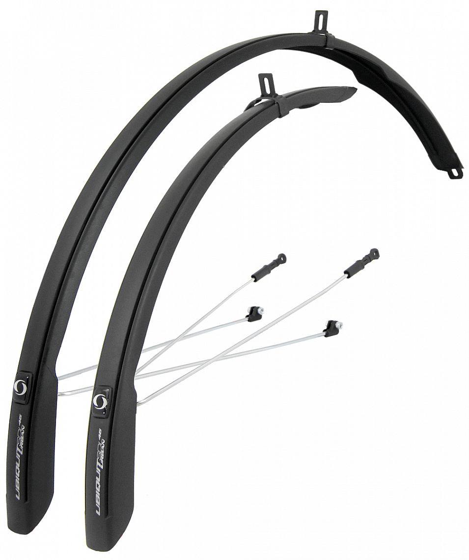 blatníky 28" Simpla URBAN 45 LONG černé set