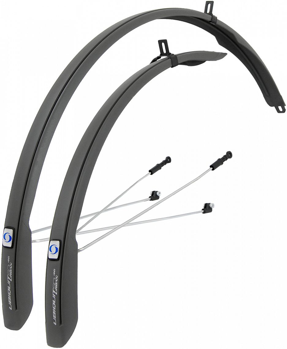 blatníky 28" Simpla URBAN 45 LONG titanová barva set