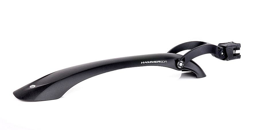 blatník 24"-29" Simpla HAMMER 2 REAR na sedlovku zadní černo bílý