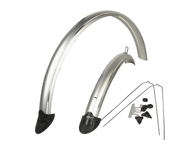 Set blatníků 28" RPZ City 42mm stříbrné SCS II