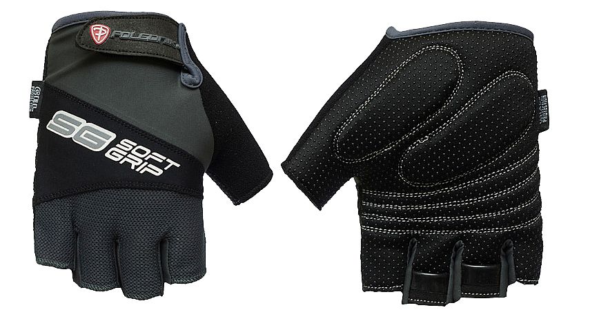 rukavice Soft grip černé vel.S