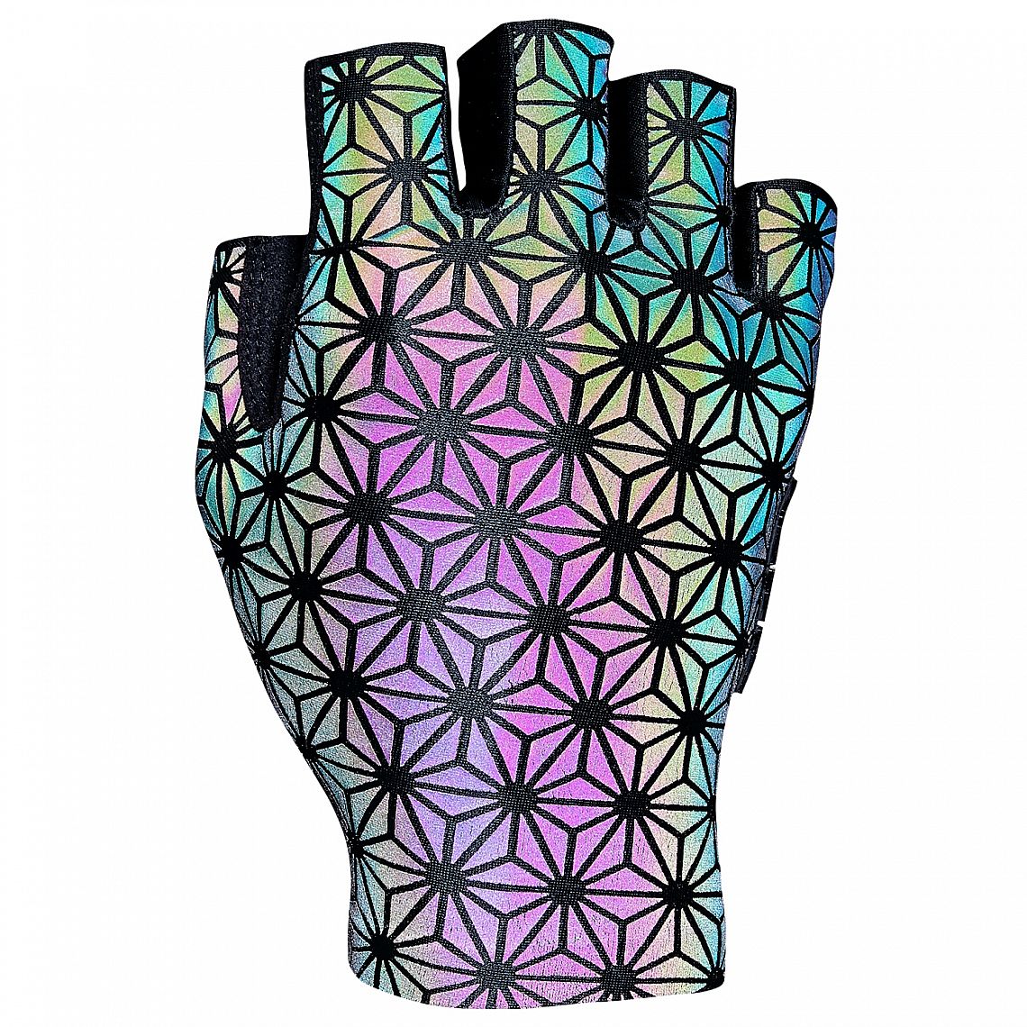 rukavice Supacaz SupaG Clarino Short - Oil Slick Reflexive M