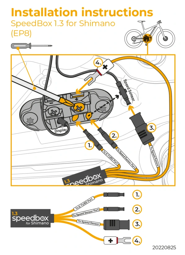 SpeedBox 1.3 pro Shimano (EP8)