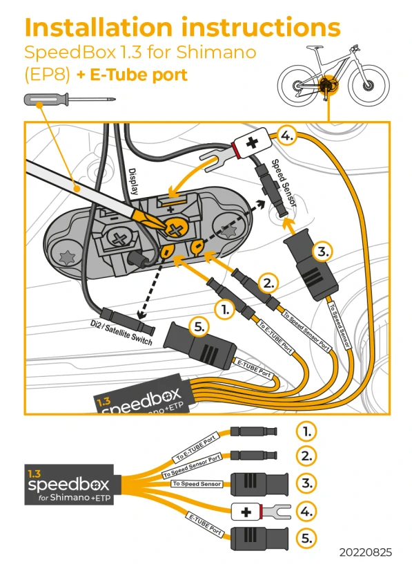 SpeedBox 1.3 pro Shimano (EP8)