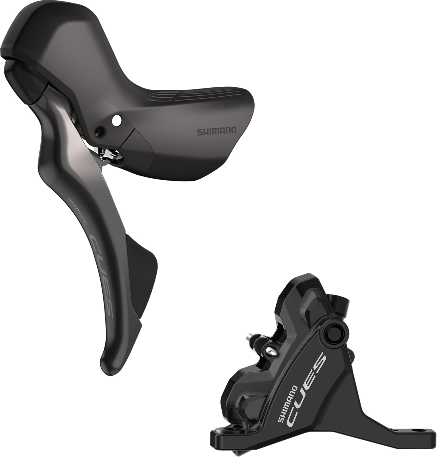 SHIMANO kot brzd-set CUES BR-U6030/ST-U6030 přední/levá J-kit bez adapt polymer SMBH59/1000mm kot 16