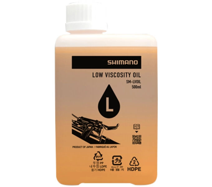 SHIMANO Minerální olej MTB-ostatní SM-LVOIL 500 ml low viscosity pro SHIMANO kot br EU země