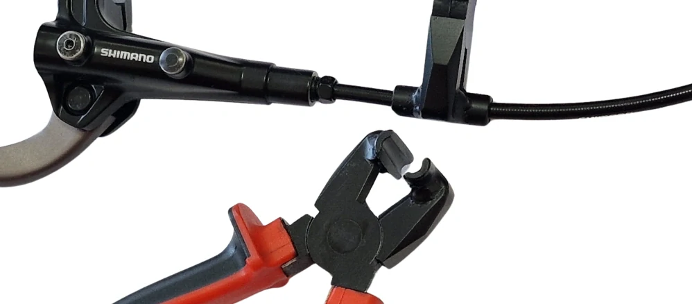 Upínací kleště na hydraulickou hadičku kotoučových brz na kolo od ServisKol.com