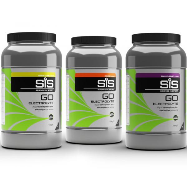 SiS GO Electrolyte 1,6kg černý rybíz