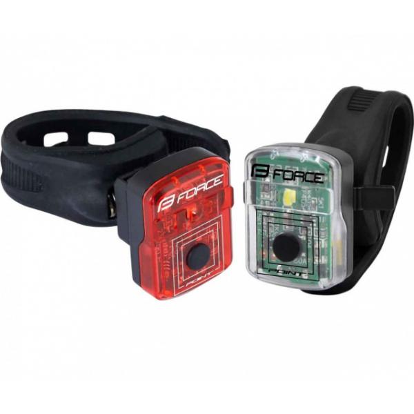 světlo FORCE sada POINT USB přední+zadní