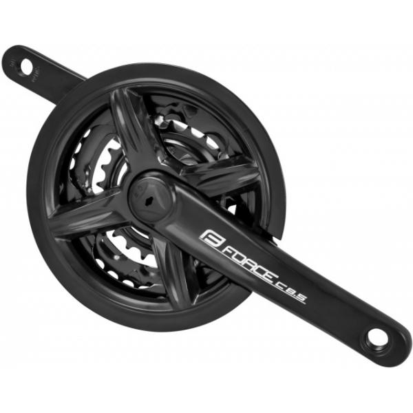 kliky Force C8.5 MTB černé 3x8 175mm
