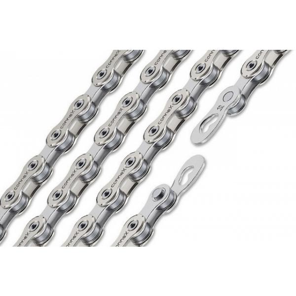 řetěz CONNEX 10s1 pro 10-kolo stříbrný