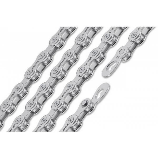 řetěz CONNEX 10s0 pro 10-kolo stříbrný
