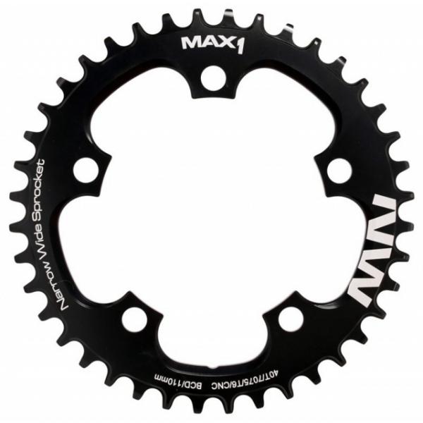 převodník MAX1 Wide Narrow BCD 110mm černý 44zubů