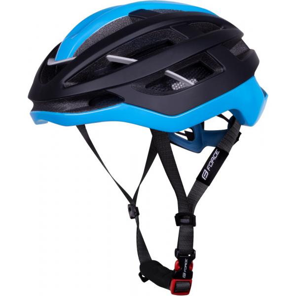 přilba FORCE LYNX černo-modrá L-XL