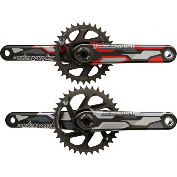 kliky Truvativ Descendant Troy Lee Designs Eagle Grey 175mm 32z