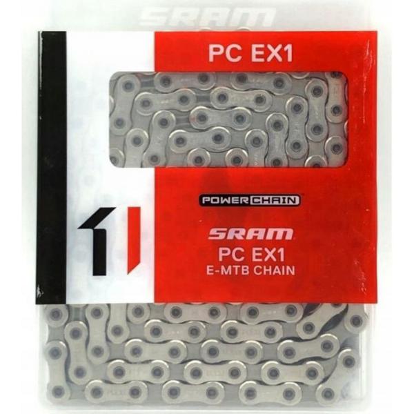 řetěz Sram PC-EX1 se spojkou v krabičce 114čl.