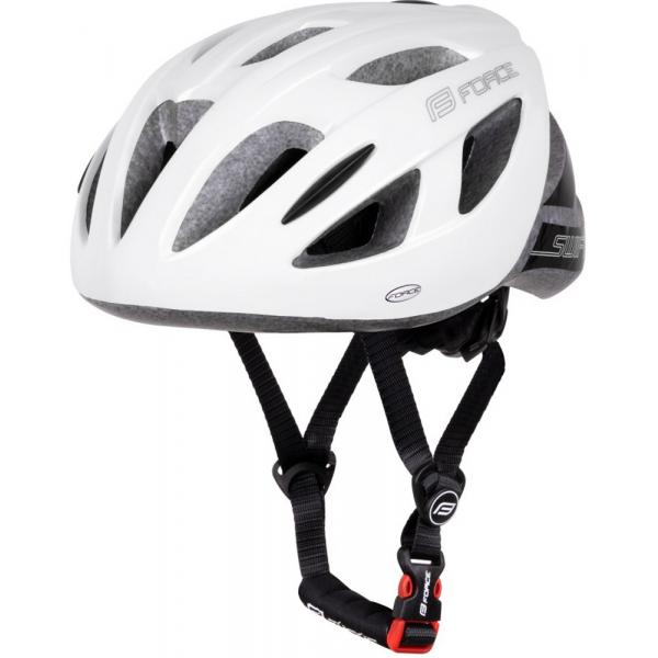 přilba FORCE SWIFT bílá L-XL