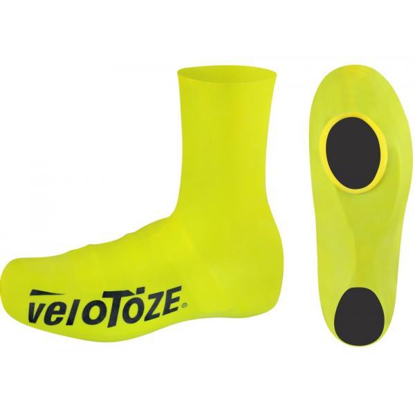 návleky treter VELOTOZE ROAD latex vysoké žluté S